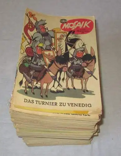 Mosaik von Hannes Hegen Digedags 90 bis 229 komplett (140 Hefte) (116715)