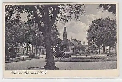 58109 Ak Zossen - Partie am Bismarck Platz um 1930