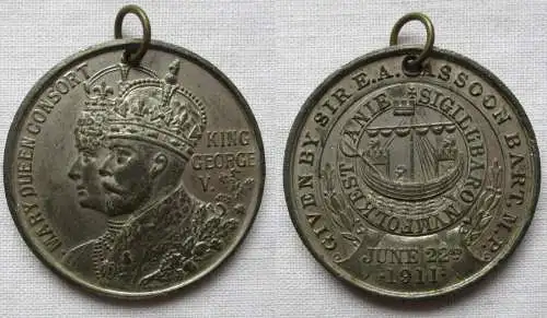 Coronation Medal King George V And Queen Mary 1911 Coronation  (167666)