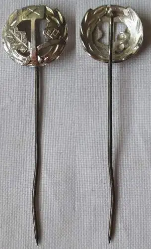 DDR Ehrennadel des Handwerks Bezirk Frankfurt Oder Silber (150795)