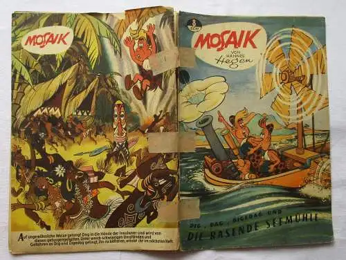 Mosaik von Hannes Hegen Digedag Nummer 8 von 1957 (116443)