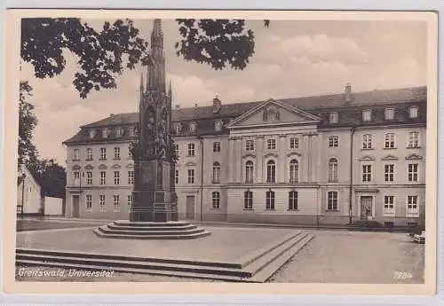 98400 Foto Ak Greifswald Universität um 1930