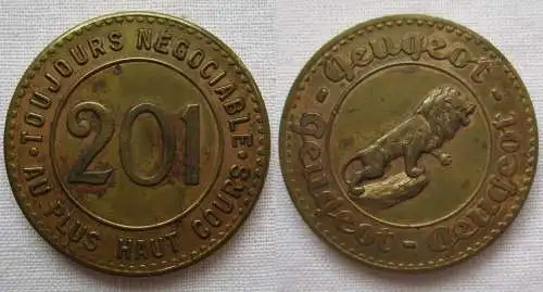 Reklame Wertmarke Peugeot 201 Toujours négociable au plus haut cours (169255)