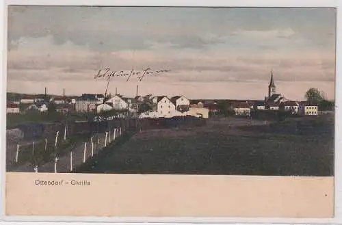 39825 Ak Ottendorf-Okrilla Gesamtansicht 1910