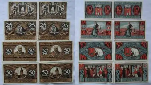 8 Banknoten Notgeld Bad Salzuflen um 1921 (169025)