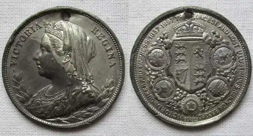 Diamant-Jubiläumsmedaille Queen Victoria Empress 1837-1897 (161121)