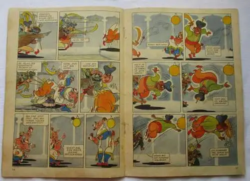 Original Mosaik Digedags Nr. 1 Auf der Jagd nach dem Golde 1955 (126729)