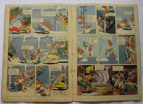 Original Mosaik Digedags Nr. 1 Auf der Jagd nach dem Golde 1955 (126729)