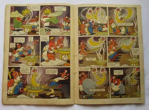Original Mosaik Digedags Nr. 1 Auf der Jagd nach dem Golde 1955 (126729)