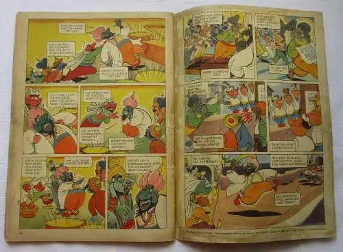 Original Mosaik Digedags Nr. 1 Auf der Jagd nach dem Golde 1955 (126729)