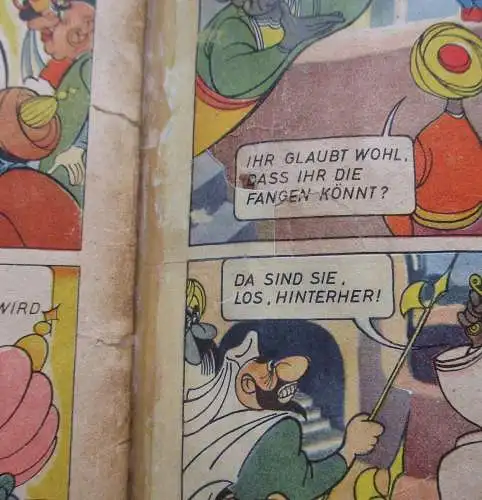 Original Mosaik Digedags Nr. 1 Auf der Jagd nach dem Golde 1955 (126729)