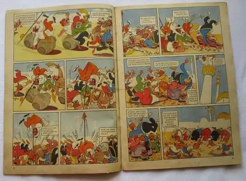 Original Mosaik Digedags Nr. 1 Auf der Jagd nach dem Golde 1955 (126729)