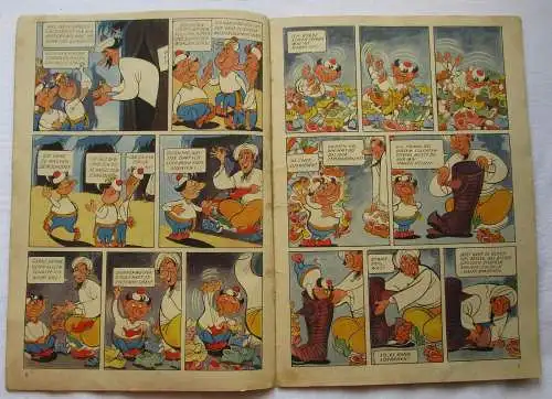 Original Mosaik Digedags Nr. 1 Auf der Jagd nach dem Golde 1955 (126729)
