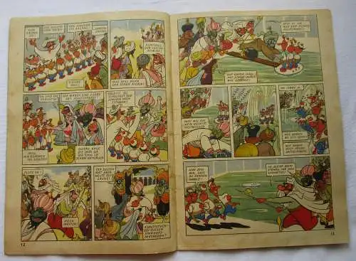 Original Mosaik Digedags Nr. 1 Auf der Jagd nach dem Golde 1955 (126729)