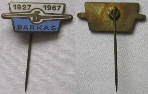 DDR Anstecknadel 40 Jahre VEB Barkas-Werke Karl-Marx-Stadt 1927-1967 (148960)