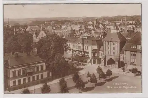 82201 Ak Stolp in Pommern Blick aus der Vogelschau 1925