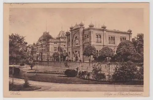 52845 Ak Gotha Loge und Hauptpostamt 1932