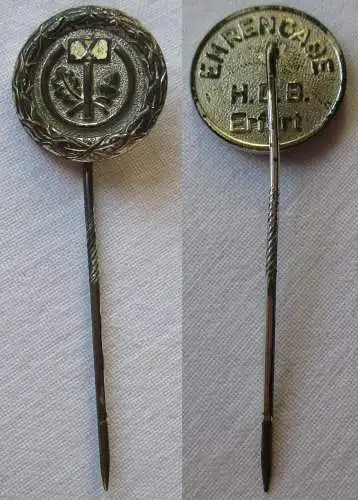 DDR Abzeichen Handwerkskammer des Bezirkes Ehrengabe HDB Erfurt Silber (129133)