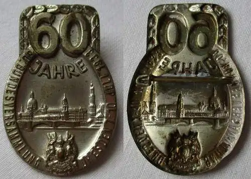seltenes Abzeichen 60.Bundesversammlung S.Militär Verein Dresden 1933 (137282)