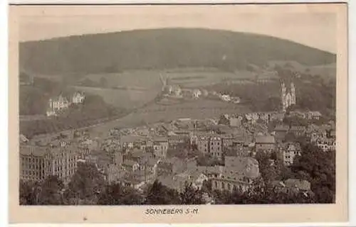 41938 Ak Sonneberg S.-M. Totalansicht um 1930