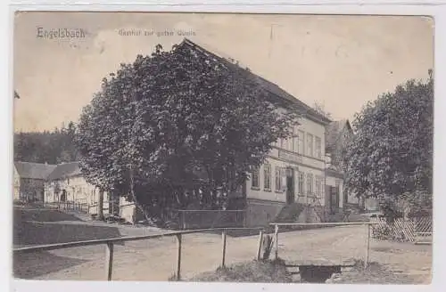 89043 Ak Engelsbach Gasthof zur guten Quelle um 1910