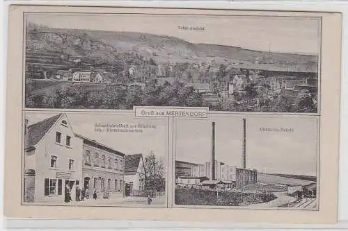 69586 Mehrbild Ak Gruß aus Mertendorf Chemische Fabrik usw. um 1925