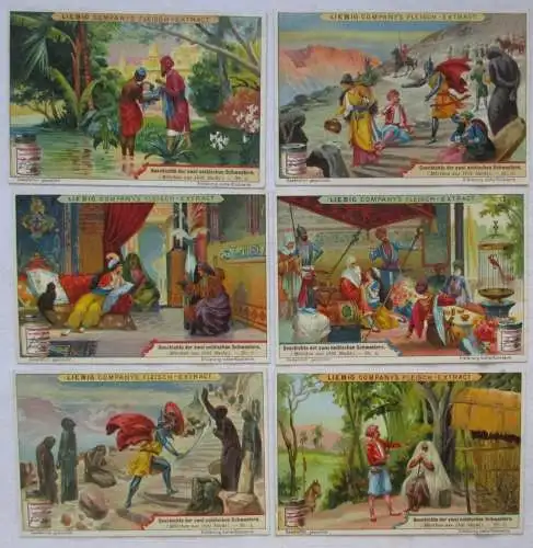 Liebigbilder Serie 498 "Geschichte der zwei neidischen Schwestern" 1901 6/100537