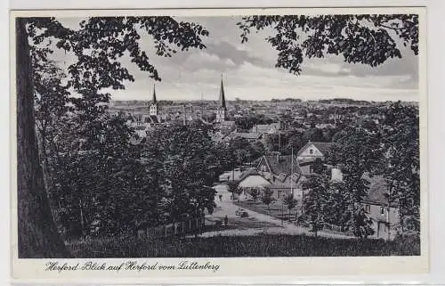 99652 AK Herford - Blick auf Herford vom Luttenberg 1939