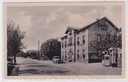 900552 AK Gasthof zum Heitern Blick Dölitzsch am Bahnhof Narsdorf 