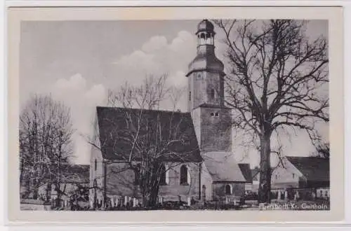 900149 AK Ebersbach Kreis Geithain - Kirche 