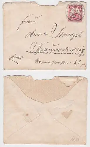 03054 seltener Brief Deutsche Kolonie Kamerun Stempel Bonaberi 1911