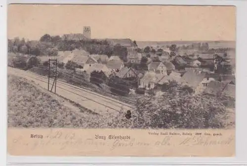 99927 Ak Belzig Burg Eisenhardt Bahnlinie 1903
