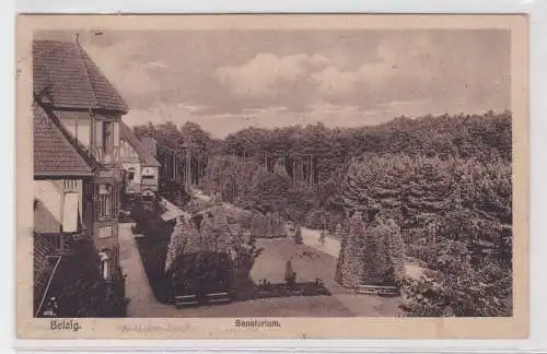 55991 Ak Belzig Sanatorium 1921