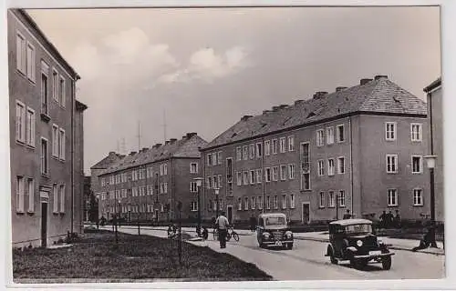 75718 AK Hoyerswerda August-Bebel-Straße - Wojerecy August-Bebelowa 1959