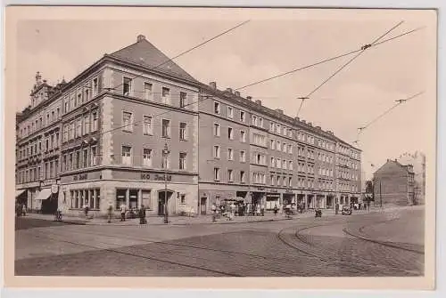 25508 AK Karl-Marx-Stadt (Chemnitz) - Neubauten an der Leipziger Straße 1957
