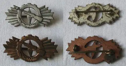 2 x DDR GST Abzeichen vormilitärische & technische Kenntnisse (119181)