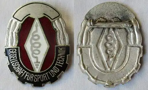 DDR Abzeichen GST Funk-Leistungsabzeichen in Silber Bartel 676 (116111)