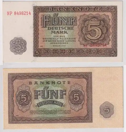 5 Mark Banknote DDR Deutsche Notenbank 1948 Ro.342d (120245)