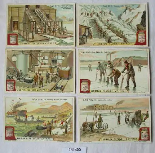 Liebigbilder Serie Nr. 555 Das Eis Jahrgang 1903 (7/141400)