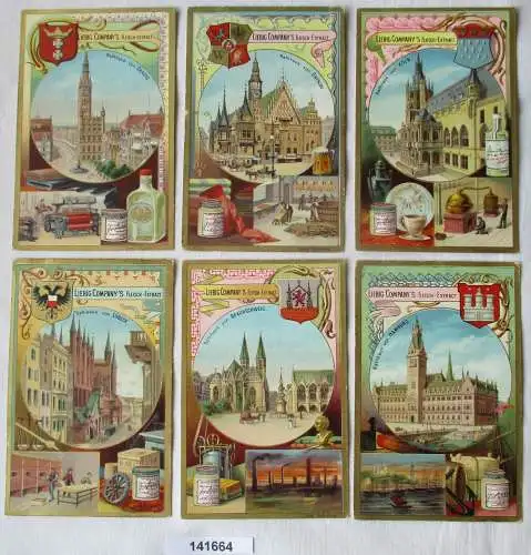 7/141664 Liebigbilder Serie Nr. 338 Rathaus (deutsches) Jahrgang 1896