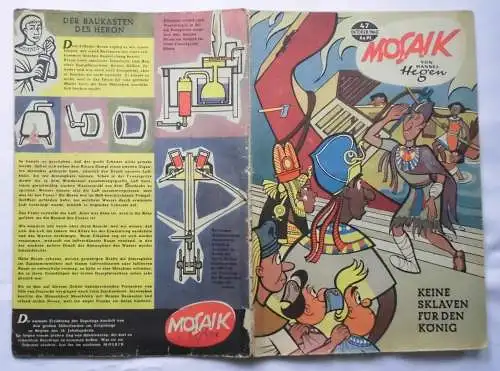 Mosaik von Hannes Hegen Digedag Nummer 47 von 1960 (124157)