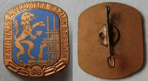 DDR NAW Abzeichen 36 Nationales Aufbauwerk Dresden (132148)