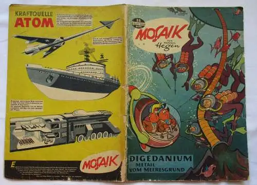 Mosaik von Hannes Hegen Digedag Nummer 33 von 1959 (124801)