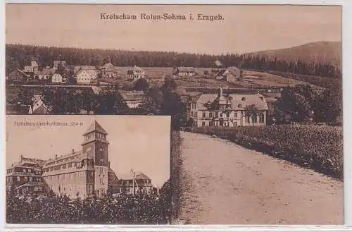 30682 AK Kretscham Roten-Sehma im Erzgebirge - Unterkunftshaus 1926