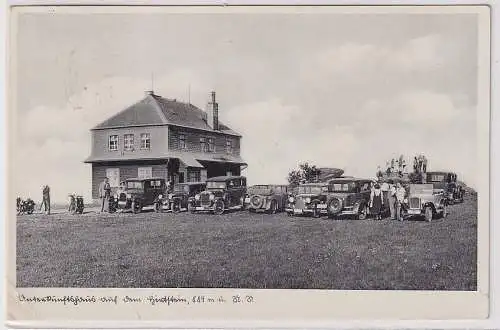 42966 AK Unterkunftshaus Hirtstein bei Satzung im Erzgebirge 1935