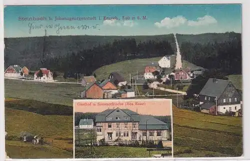 901232 AK Steinbach bei Johanngeorgenstadt - Gasthof & Sommerfrische Bes. Ernst