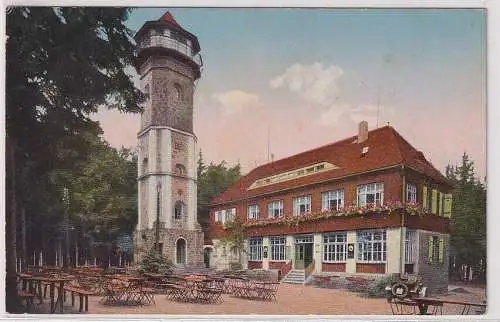 00253 AK Unterkunftshaus Scheibenberg - Bergwirt Otto Estler, Herberge 1933