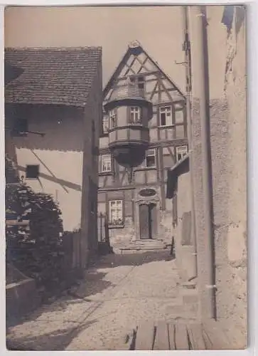 60948 Foto Ak Wimpfen Fachwerkhaus mit Erker um 1930