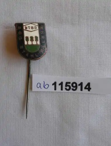 emailliertes DDR Abzeichen BSG Stahl Helbra DTSB (115914)