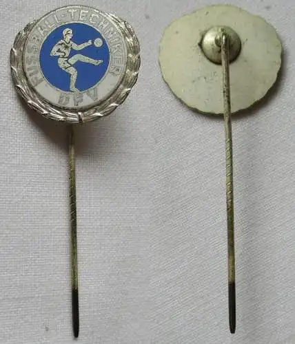 DDR Abzeichen DFV Deutscher Fußball-Verband Fußball-Techniker Silber (142610)